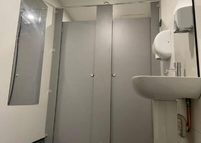 A newly installed sink / basin