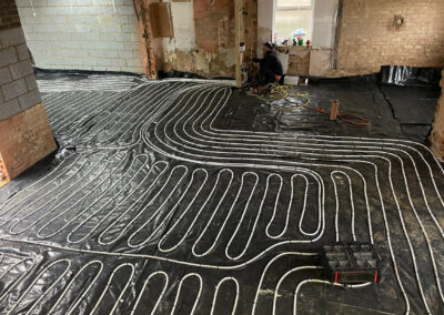 Supply and install underfloor heating UFH